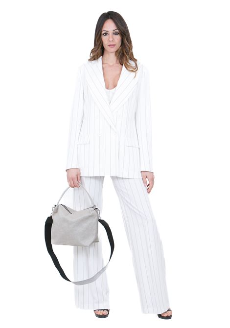 DOPPIOPETTO GESSATO RIGA H3 MAR DE MARGARITAS | Blazer | HELSA-01622-TMT0282BI02